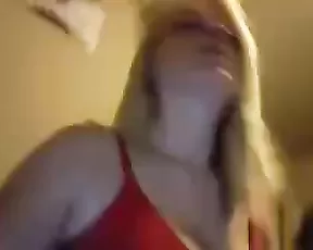 Attractive solo honey has a new dildo