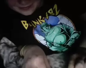 Fresh blowjob after shower