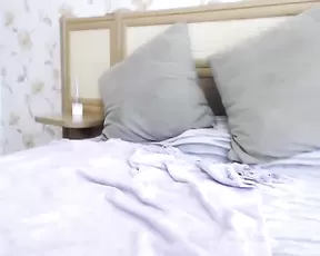 Sexy blonde gets her share of fun while online