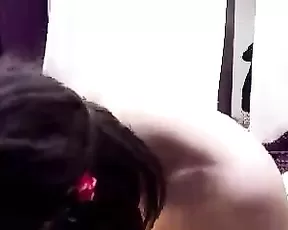 Fit woman takes off her clothes