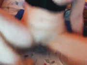 Teen gets her pussy opened up wide