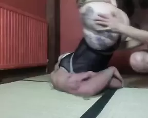 Teen is getting fucked doggy style