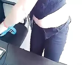 A bitch is on top of a dick