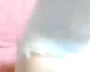 Sweet chick is showing off