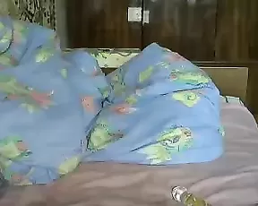 MILF gets touched and squirts on camera