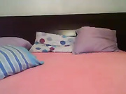 Blonde penetrates her tight ass