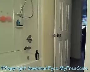 Pretty mature wife fun with with her tits and lustful husband,making a web video