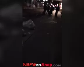 Naughty Alysha public street blowjob snapchat free