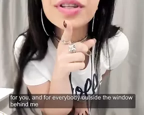 Emanuelly Raquel Public window exibhicionism BBC - onlyfans free porn
