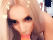 Kathleen Eggleton rainbow dildo blowjob snapchat free