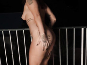 Monte Luxe Public pussing! Naked near the neighbours - onlyfans free porn