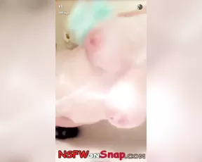Jill Jenner twerking shower snapchat free