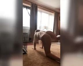 SerenityXX Cheeky thong home workout - onlyfans free porn