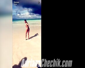 Adriana Chechik beach photoshoot - onlyfans free porn