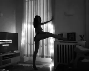 CrazyM_ MissKreazy Black & White Naked Video - MFC CrazySySy Cam Videos