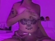 Taylor White black vib pink dildo masturbation show snapchat free