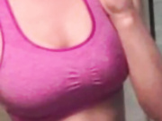 Andie Adams shower show pussy fingering snapchat free