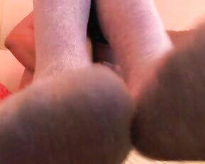 SweetPam4You Teasing with feet high socks ManyVids Free Porn Livesex1