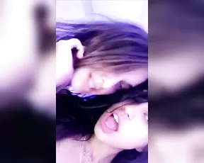 Veronica Rodriguez naked with sexyfriend teasing bed snapchat free