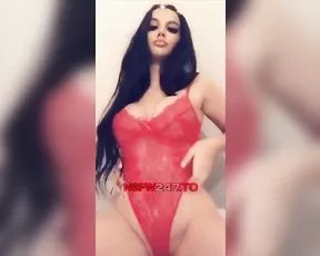 Kathleen Eggleton red bodysuit teasing snapchat free
