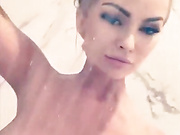 Layna Boo shower snaps nude teasing snapchat free