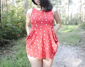 Sexy Flower Water pink dress teasing 2017_09_20 - onlyfans free porn