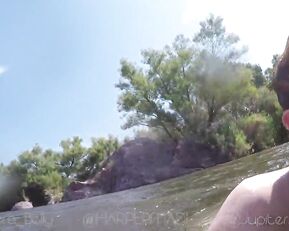Harper Madi public flashing three girl kayak trip 2017_10_17 - onlyfans free porn