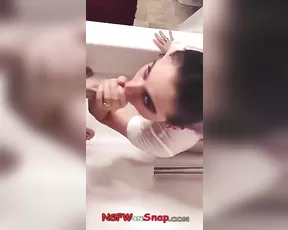 Candy Court POV bath tub blowbjo snapchat free