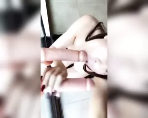 Rainey James double dildo oral POV snapchat free