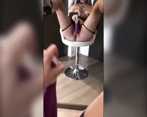 Layna Boo pussy masturbating front mirror snapchat free