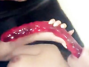 Alisson Parker red dildo girls bj snapchat free