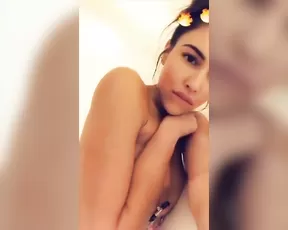 Rainey James shower snaps snapchat free