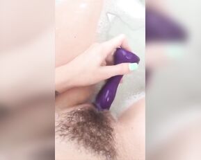 Shaye Rivers bath room purple dildo masturbating snapchat free