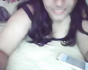 chubby girl on webcam