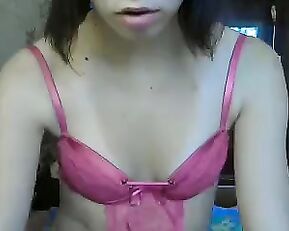 Lovely lady is using her sex toys