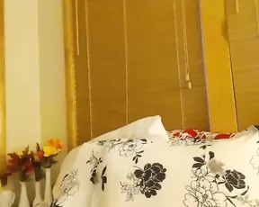 Slim slit with a round ass naked with her lover