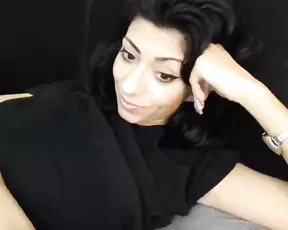 Crazy chicks is using her toys