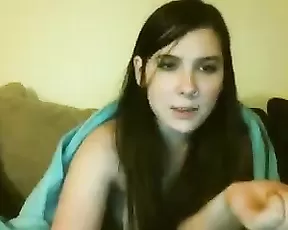 Tattooed brunette is seriously stuffed on bed