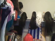 Sweet girl is showing off her body