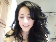 Sweet girl is showing off her body