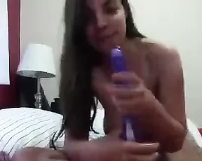 Pretty chubby brunette milf gets fuck hard in both holes by his black dude