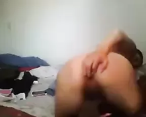 Teen sucks a big cock