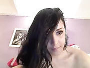 Deepthroat cock gagging