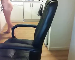 Santa punished naughty babe