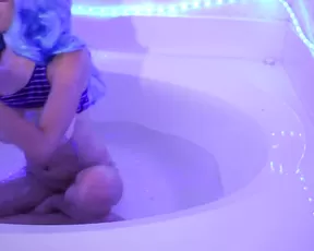 NicoleEden MFC - Water Dildo Masturbating Webcam Videos