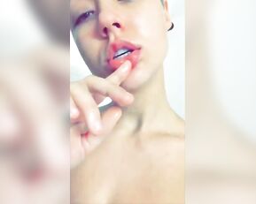 Sabrina Nichole shower teasing snapchat free