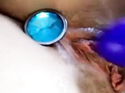 Lucy Laceee anal plug blue dildo anal masturbating snapchat free