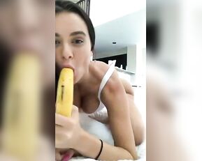 Lana Rhoades banana eating snapchat free