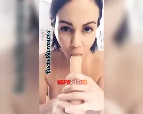 Rachel Storms dildo oral snapchat free