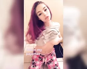 Violet pijamas take off teasing snapchat free